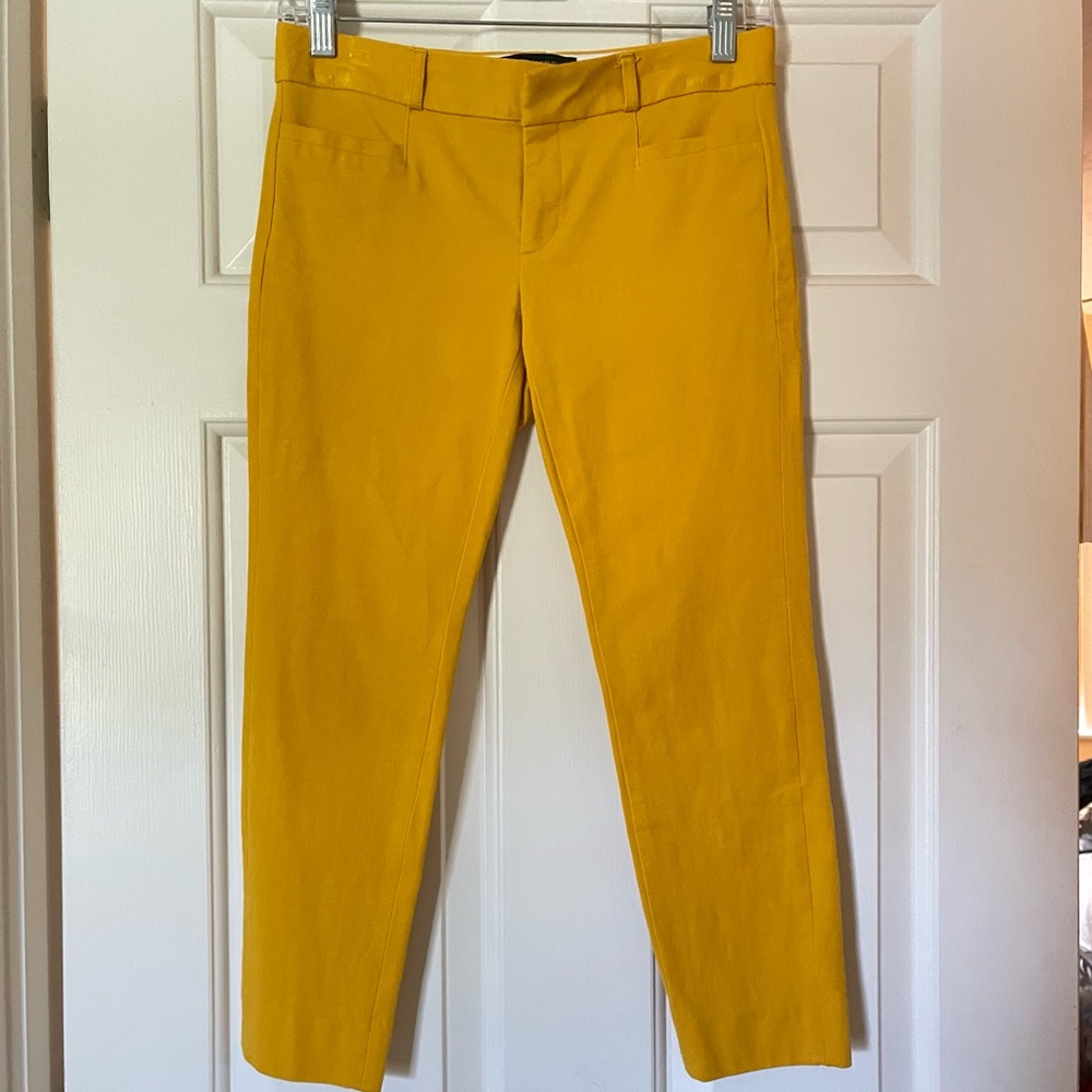 Banana Republic Mustard Pants